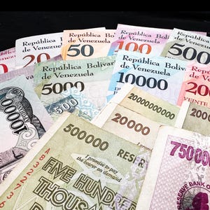 22 Banknoten International World Papiergeld Lot Währung Bundle