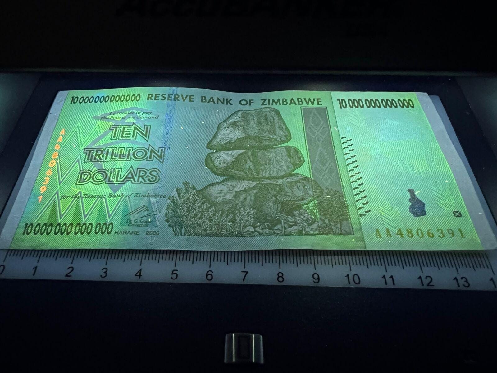 Billets banque Zimbabwe Pk N° 86 - 20 MILLIARDS Dollars