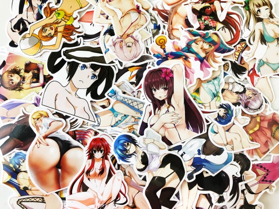 30 Random Sexy Anime Bunny Girl Bikini Women Vinyl Stickers Etsy
