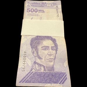 100x Venezuela 500 Mil Bolivar Soberano Banknotes Lot Million Bundle Bolivares