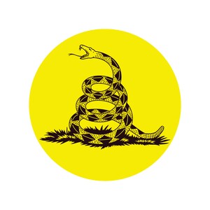 Don&#39;t Tread On Me NRA Gadsden Flag Constitution Sticker Bumper Decal #RS7