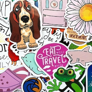 70 Cool Variety Sticker Pack For Laptop Book Decoration Stickers