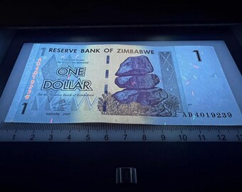 ジンバブエ 6 紙幣 ドル セット 1 5 10 & 1 50 1 億 お金 世界通貨