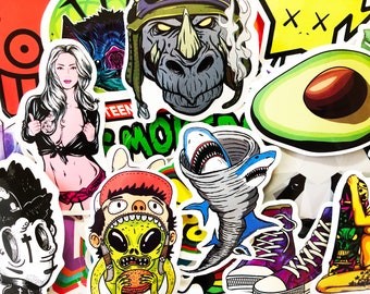 Atlas Graffiti Jumbo Sticker Pack.