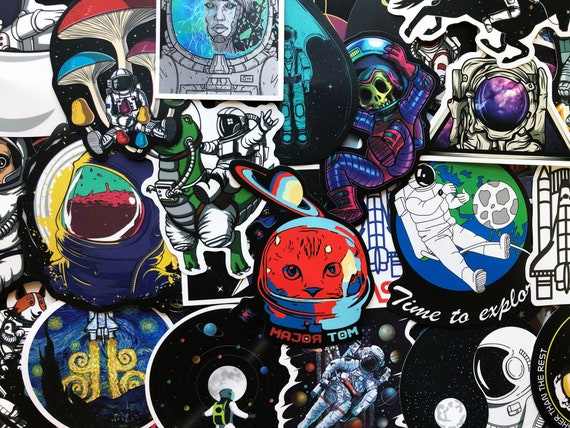Lot 100 Random Vinyl Laptop Skateboard Stickers bomb Luggage Decals Dope  Sticker