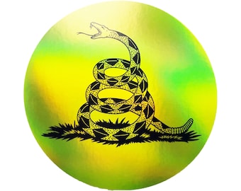 Don't Tread On Me NRI Gadsden vlag grondwet sticker bumpersticker #RS7