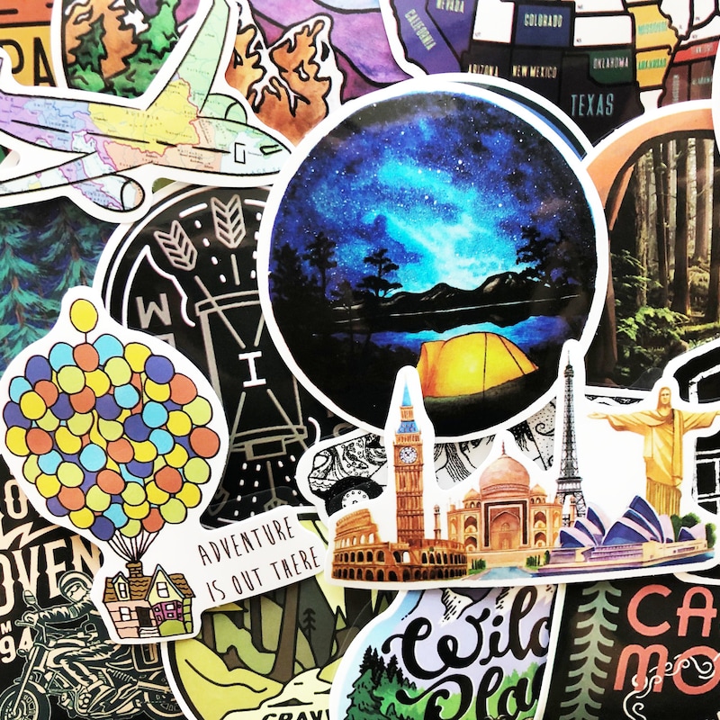 Nature Stickers - Etsy