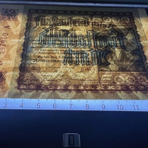 100+ år gamla 5 slumpmässiga vintagesedlar antika pengar set valuta kontanter gåva bild 17