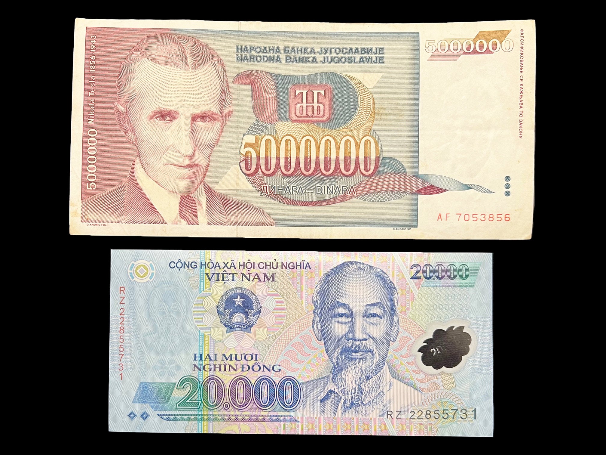ベトナムドン 50000 4枚セット 楽天市場】【保証書付】 流通品 500,000 ベトナムドン 紙幣 10枚