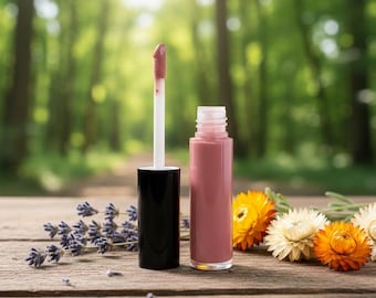 KITTEN KISSES Natural Lip Gloss | Botanical Lip Glaze
