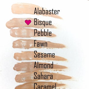 BISQUE Liquid Foundation Natural Organic Makeup Vegan Gluten Free image 6