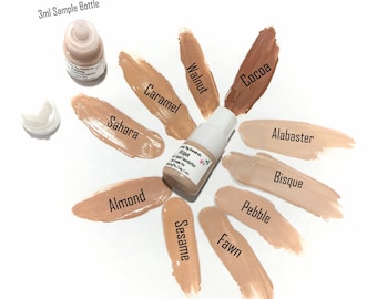 SAMPLE SET 2 Liquid Foundation Makeup 3ml Sample