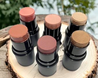 Organic Cheek Tint Face Highlighter | Natural Botanical Blush | Gluten Free Vegan