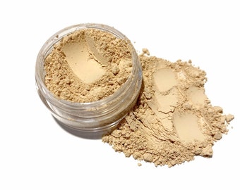 LIGHT BEIGE Mineral Foundation Loose Powder Makeup