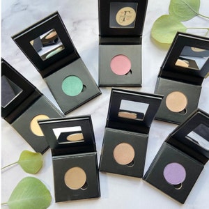 SINGLE Pressed Mineral Eye Shadow Gluten Free Vegan Pick Your Color image 1