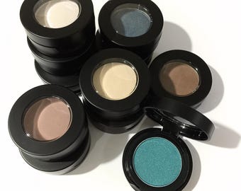 CUTIE PIE Pressed Mineral Single Refillable Eyeshadow | Gluten Free Vegan Makeup Pick Color