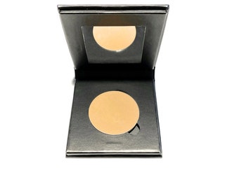 Base de maquillaje mineral natural prensada HONEY ALMENDRA - Maquillaje vegano sin gluten