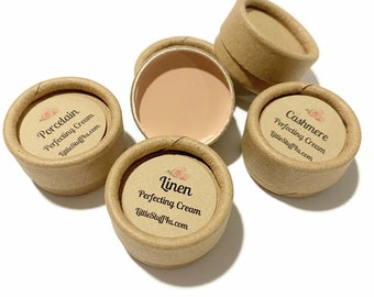 PERFECTING CREAM SAMPLE Foundation Concealer Full Coverage Makeup - Sample Jar