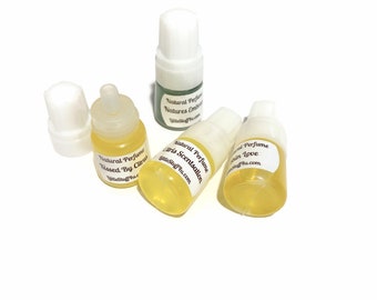 SAMPLE SIZE Natural Perfume Oil | 3ml Mini Sample Bottle