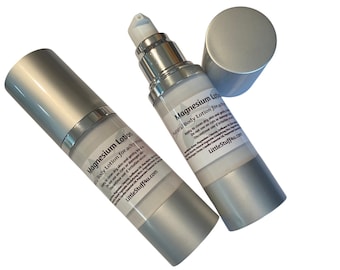 Loción corporal de magnesio / Manteca de karité natural + Aceites esenciales