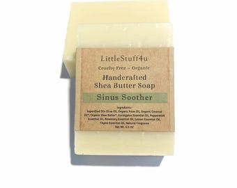 SINUS SOOTHER Natural Soap Bar | Vegan Body Soap