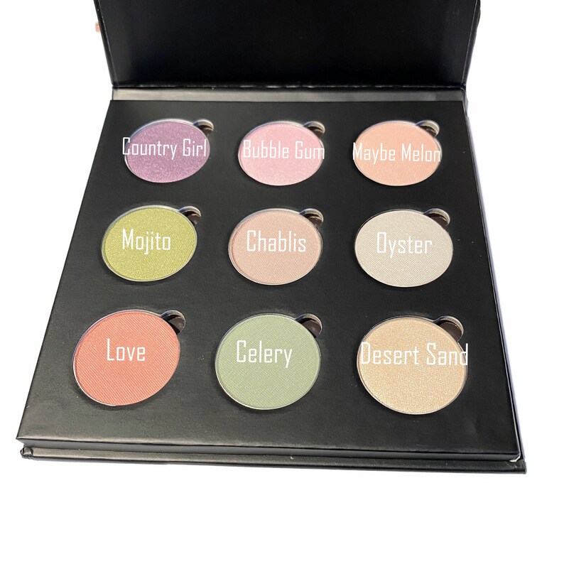 SINGLE Pressed Mineral Eye Shadow Gluten Free Vegan Pick Your Color image 4