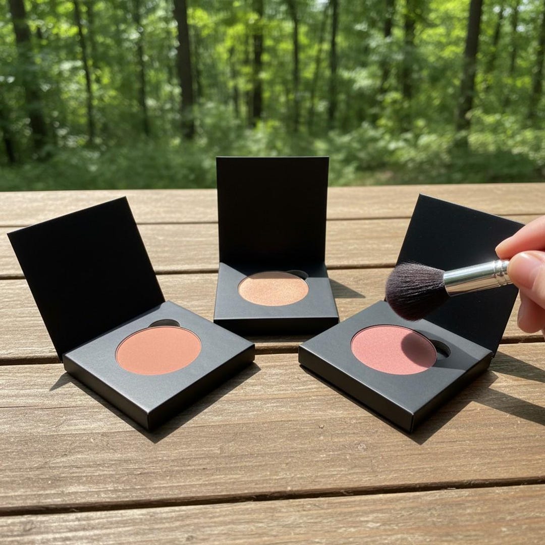 Organic Pressed Blush | Eco Friendly Compact - Etsy