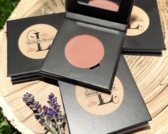 WINTER ROSE Natural Organic Mineral Blush Makeup - Eco Friendly Compact