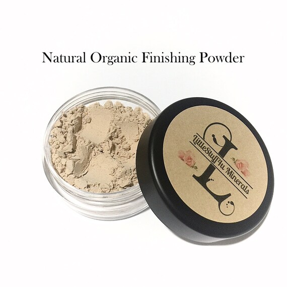 Organic Natural Face Food Setting Veil Finish Powder Etsy