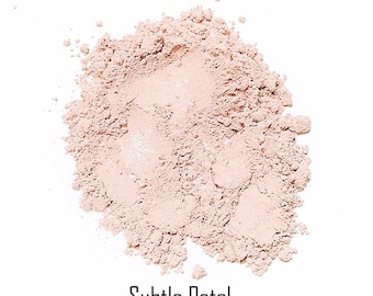 Clearance SUBTLE PETAL Soft Shimmer Mineral Foundation Makeup