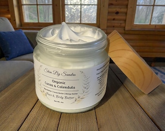 COCOA & CALENDULA Natural Face and Body Moisture Cream