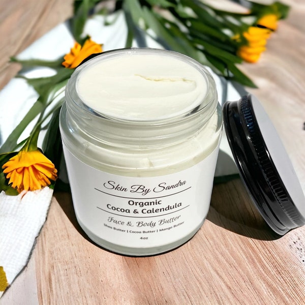 Cocoa & Calendula Natural Face and Body Moisture Cream