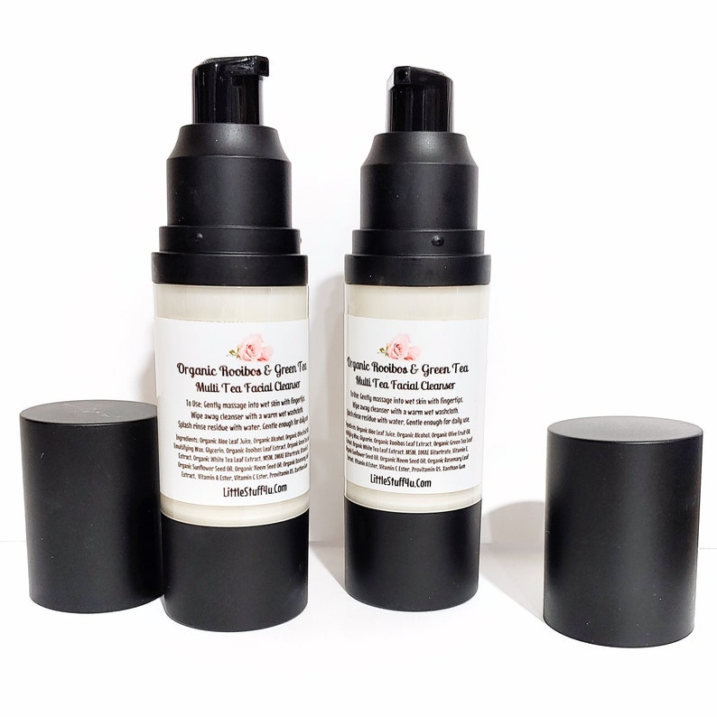 Acne Cleanser ROOIBOS & GREEN TEA Natural Organic Face Wash Etsy