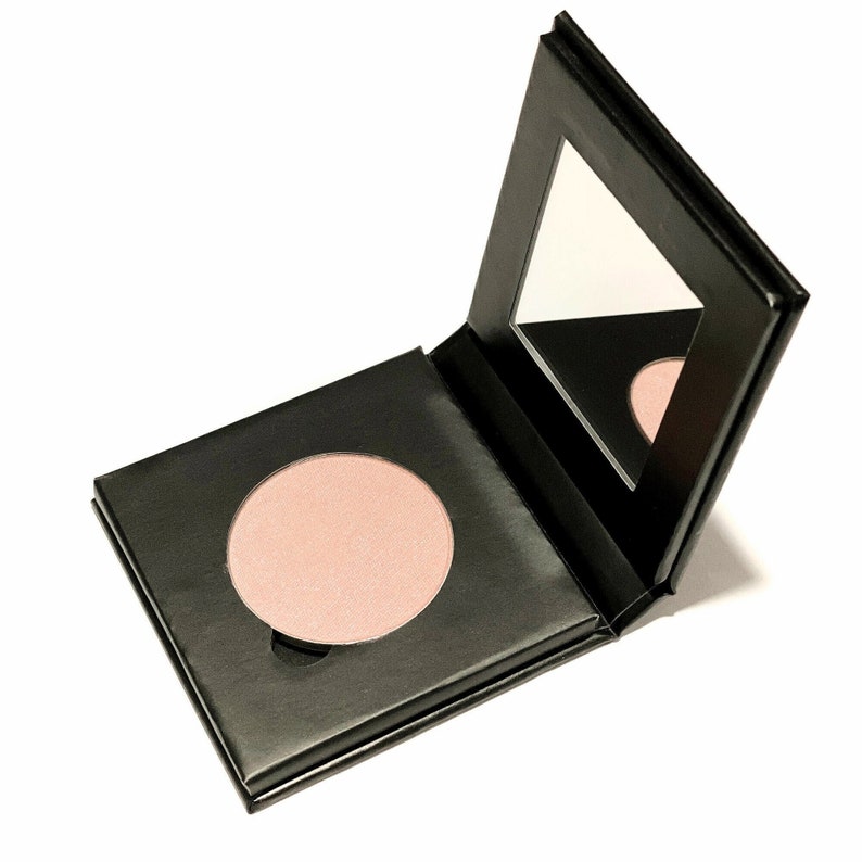 PIXIE PEACH Natural Mineral Blush Refillable Zero Waste Eco Compact image 2