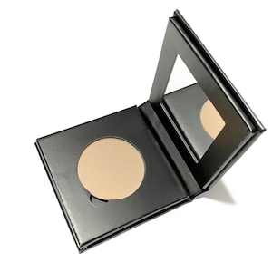 ALMOND CREAM Natural Mineral Pressed Foundation - Gluten Free Vegan Makeup