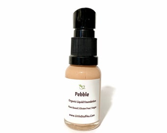 PEBBLE Liquid Foundation - Natural Mineral Makeup Vegan Gluten Free