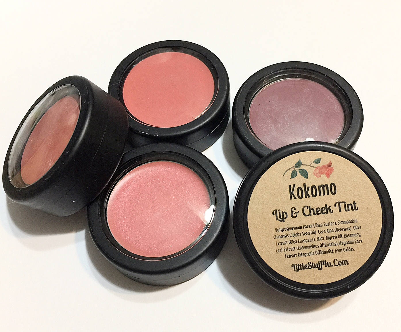 Natural Lip & Cheek Tint Creamy Mineral Makeup Gluten | Etsy
