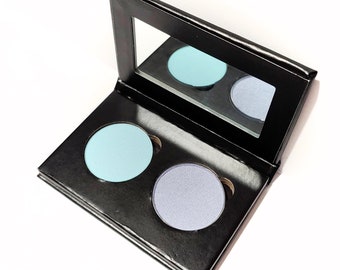 AQUA WINK Eye Shadow Duo Pressed Makeup - Eco Friendly Paper Board Palette