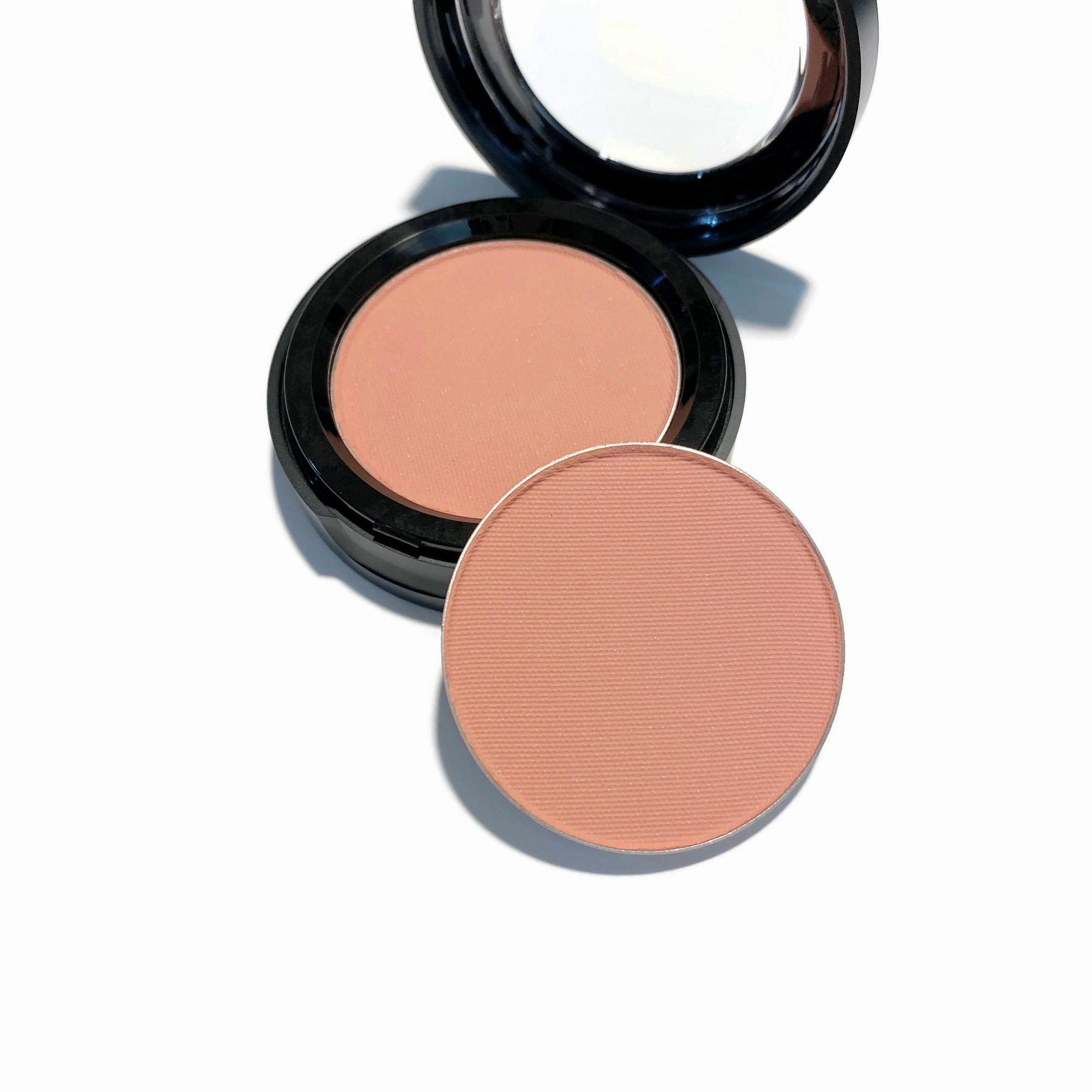 AUTUMN SUNRISE Natural Pressed Mineral Blush Refillable Magnetic Compact