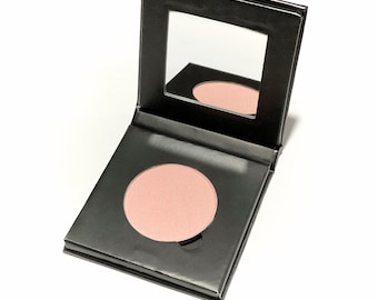 PIXIE PEACH Natural Mineral Blush | Refillable Zero Waste Eco Compact