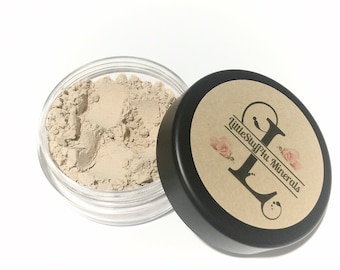 ORGANIC Natural FACE FOOD Setting Veil Matte Finish Powder - Titanium Free Makeup