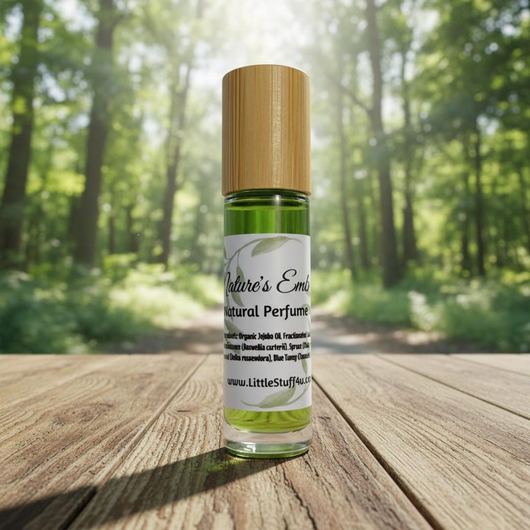 Natures Embrace Natural Perfume Oil | Earthy Scent Blue Tansy - Etsy