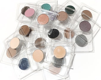 ORGANIC PALETTE REFILL Pressed Mineral Eyeshadow Pan 26mm - Gluten Free Vegan - Pick Your Color