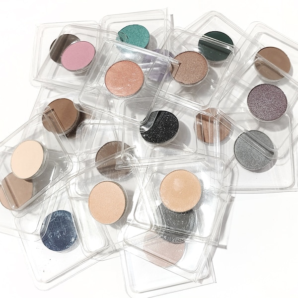 ORGANIC PALETTE REFILL Pressed Mineral Eyeshadow Pan 26mm - Gluten Free Vegan - Pick Your Color
