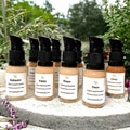 Organic Natural Liquid Foundation 1/2 oz GLASS Bottle | Vegan Gluten Free Makeup