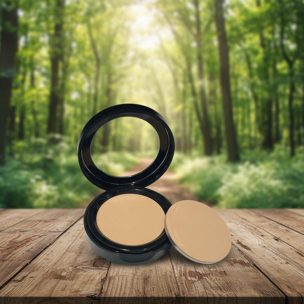 LINEN Natural Mineral Pressed Foundation Gluten Free Vegan Makeup