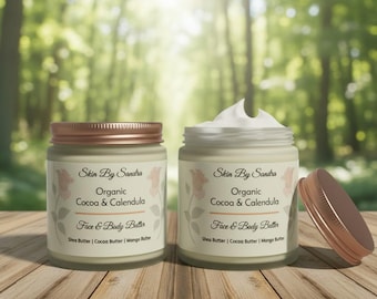 COCOA & CALENDULA Natural Face and Body Moisture Cream