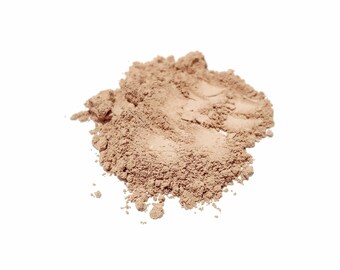 Clearance - NEUTRAL PINK Titanium Free Mineral Makeup - Loose Powder Foundation - Gluten Free Vegan