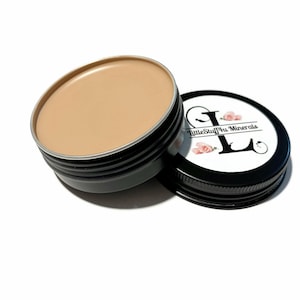BARE NATURAL Perfecting Cream Concealer Foundation - Zero Waste Jars
