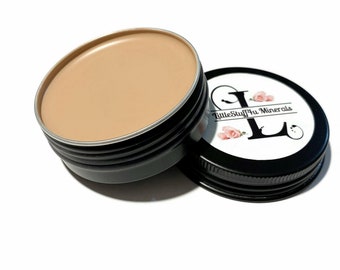 BARE NATURAL Perfecting Cream Concealer Foundation - Zero Waste Jars